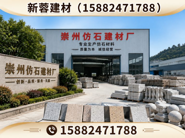 蒲江县仿石路沿石展示图